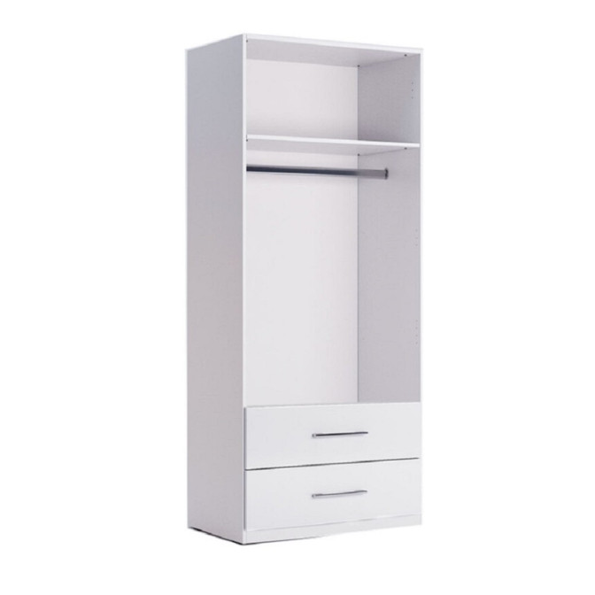Шкаф 2Дв 2Ящ Хеппи / Happy Глянец Белый MiroMark HP-22-WB