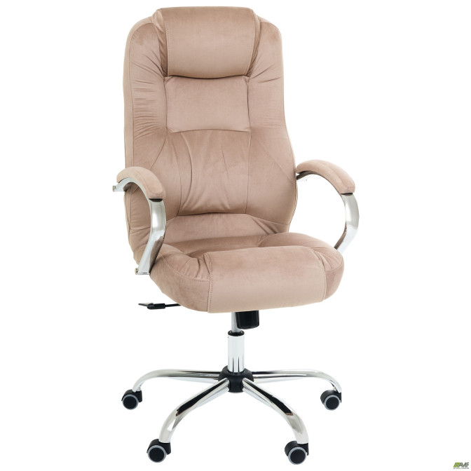 Крісло Мустанг Anyfix Хром Kolibri Latte AMF