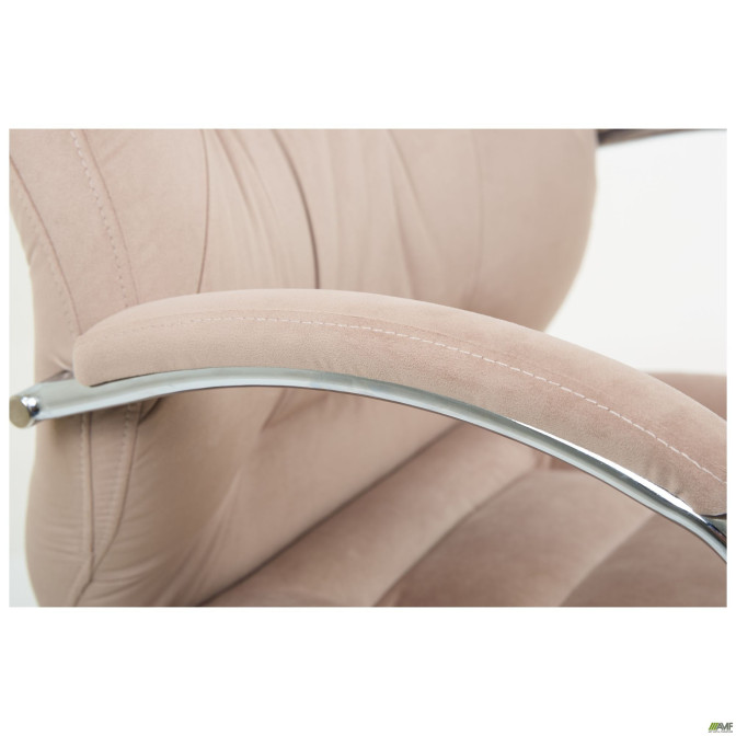 Крісло Мустанг Anyfix Хром Kolibri Latte AMF