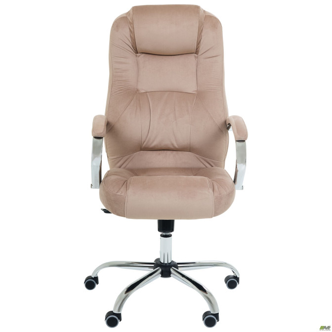 Крісло Мустанг Anyfix Хром Kolibri Latte AMF