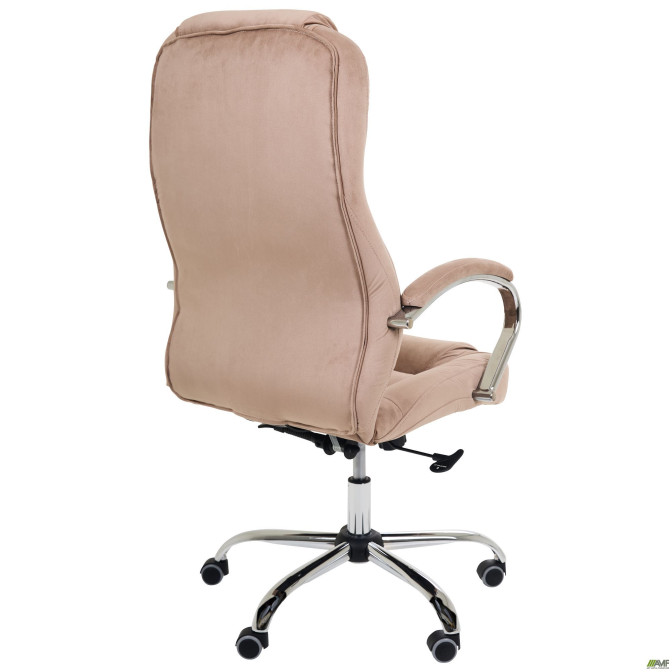 Крісло Мустанг Anyfix Хром Kolibri Latte AMF