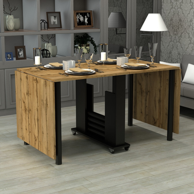 Стіл Діалог 730*800*190 Дуб Аппалачі Гамма стиль У-1