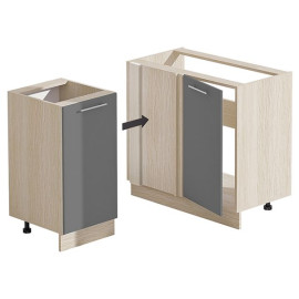 Кухонна секція нижня Н100х60.82.1Д. кут. Мийка Хайтек Комфорт меблі