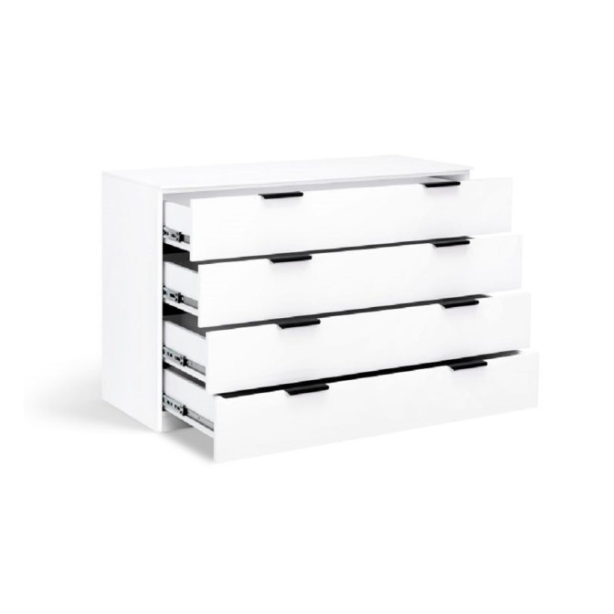 Комод 4Ящ Міла / Mila Глянець Білий MiroMark MA-64-WB