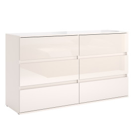 Комод 6Ящ Лілу / Lily Глянець Кашемір MiroMark LY-66-GC