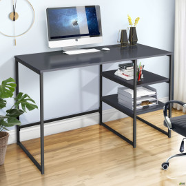 Стол компьютерный Jet JT1200 (1187х550х750Н) черный/Антрацит AMF