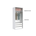 Шкаф 2Дв без зеркал Фемели / Family Глянец Белый MiroMark FM-12-WB