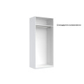 Шкаф 2Дв без зеркал Фемели / Family Глянец Белый MiroMark FM-12-WB