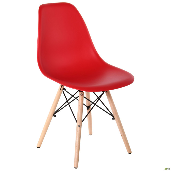 Стілець Aster RL Wood Пластик Червоний AMF Стілець Aster RL Wood Пластик Червоний AMF