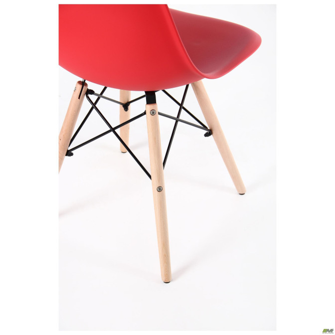 Стілець Aster RL Wood Пластик Червоний AMF