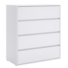 Комод 4Ящ Тібо / Tibo Супер Мат Білий MiroMark TB-64-WM