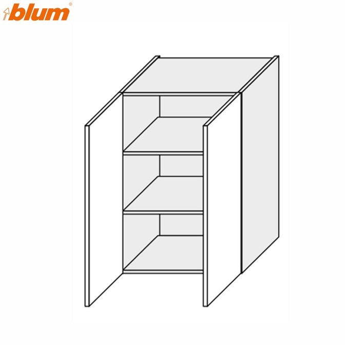 Кухонная секция Миллениум верхняя 80В/900 2дв Pro Blum ML-585W/9003 MiroMark Кухонная секция Миллениум верхняя 80В/900 2дв Pro Blum ML-585W/9003 MiroMark