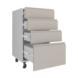 Кухонная секция нижняя НЯ-(3 + 1)45/82 Роял глянец Garant