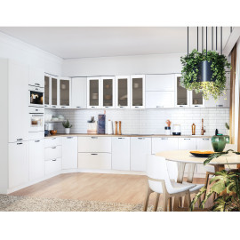 Кухня Винтаж 6,4 м В 900 Витрина Pro MiroMark