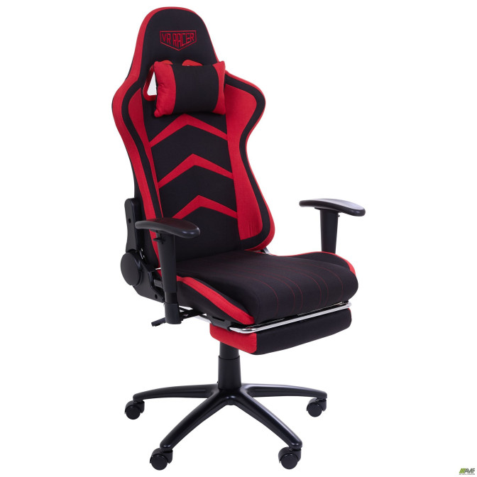 Кресло VR Racer Textile Craft черный/красный AMF Кресло VR Racer Textile Craft черный/красный AMF