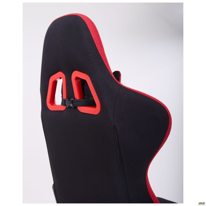 Кресло VR Racer Textile Craft черный/красный AMF