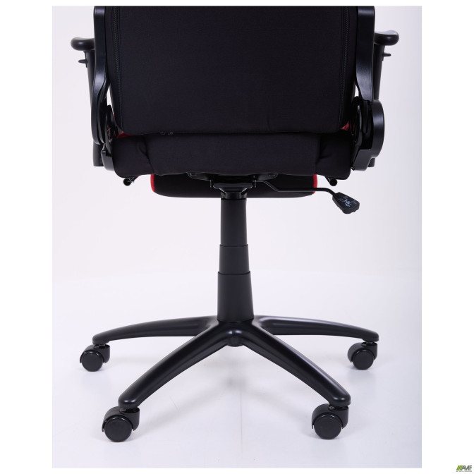 Кресло VR Racer Textile Craft черный/красный AMF