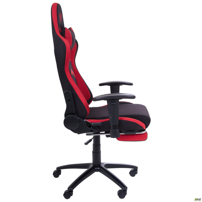 Кресло VR Racer Textile Craft черный/красный AMF