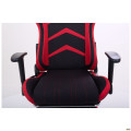 Кресло VR Racer Textile Craft черный/красный AMF