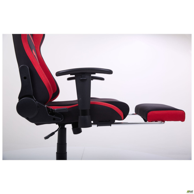 Кресло VR Racer Textile Craft черный/красный AMF