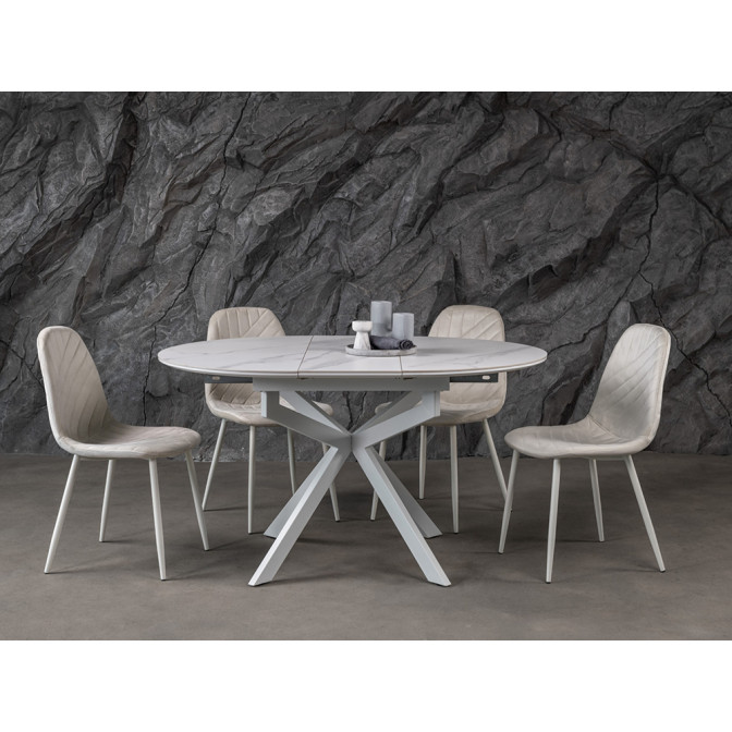 Стол обеденный TML-1250 Офелия Vetro mebel