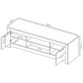 Тумба ТВ Томми / Tommy Дуб Артизан MiroMark TM-180-OA