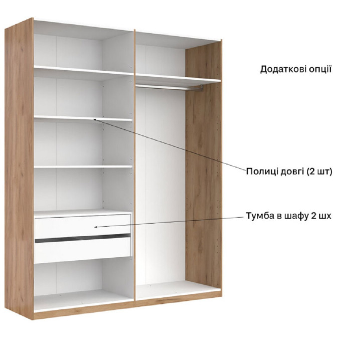 Шкаф 4Дв с зеркалом Лори / Lory Глянец Кашемир MiroMark LR-14-GC
