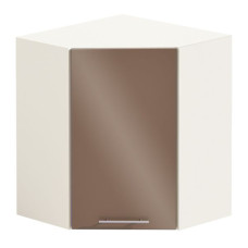 Кухонна секція верхня В60х60.72.1Д кут. Фарбований високий глянець Комфорт меблі