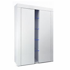 Пенал 2Дв Модерн / Modern Глянец Белый MiroMark MD-122-WB