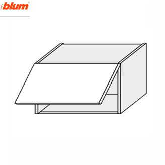 Кухонна секція Валенсія верхня 50В/360 1дв Aventos Pro Blum VL-151W/9003 MiroMark