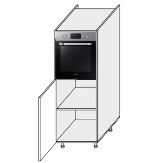 Кухонная секция Лео Пенал 60ПД/1420 Духовка LE-661W/06 MiroMark