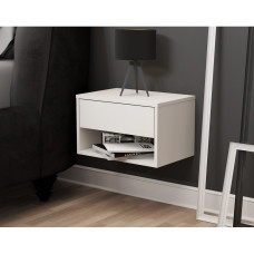 Тумба прикроватная Мила Белый Мир Мебели