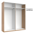 Шафа-купе 2,0x2,1 Белла / Bella Глянець Білий MiroMark BL-20-WB