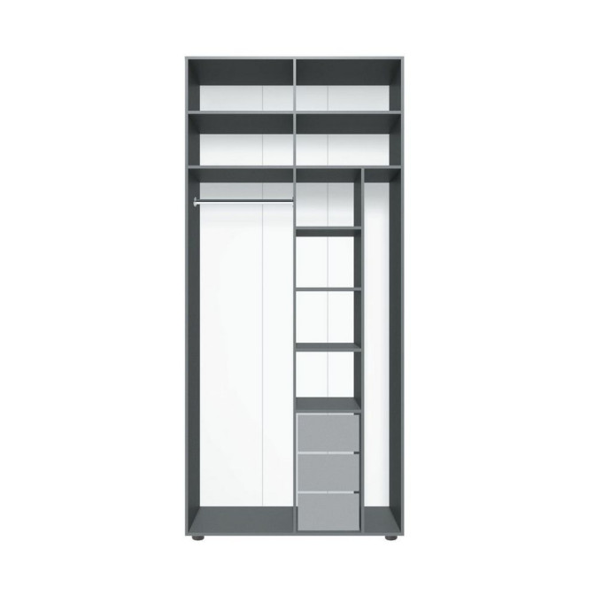 Шкаф 2Д Лана вариант 2 2200 Київський Стандарт