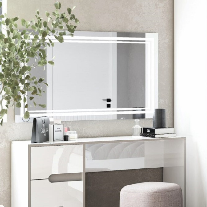 Дзеркало прямокутне з підсвічуванням Світ Меблів