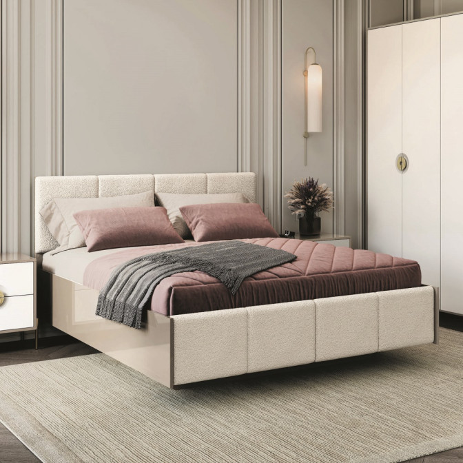 Кровать двуспальная без каркаса Фуриоза Мир Мебели 