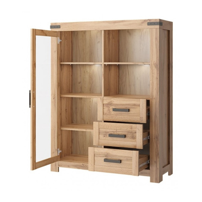 Витрина Мортиз / Mortiz 1В3Ш2П Mebel Servise