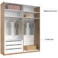 Шкаф-купе 2,0х2,4 Лори / Lory Глянец Кашемир MiroMark LR-85-GC Шкаф-купе 2,0х2,4 Лори / Lory Глянец Кашемир MiroMark LR-85-GC