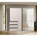 Шафа-купе 2.5м 2Дв із дзеркалом Вільма / Wilma Кашемір MiroMark WL-25-CM