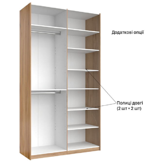 Шкаф-купе 1,5х2,4 Лори / Lory Глянец Кашемир MiroMark LR-83-GC Шкаф-купе 1,5х2,4 Лори / Lory Глянец Кашемир MiroMark LR-83-GC