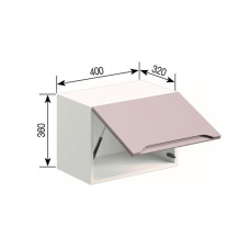 Кухонная секция антресоль А 40 (320) Зарина Мир мебели  