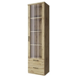 Витрина высокая DOORSET 1w2s Mebelbos