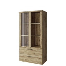 Витрина низкая DOORSET 1w2s Mebelbos