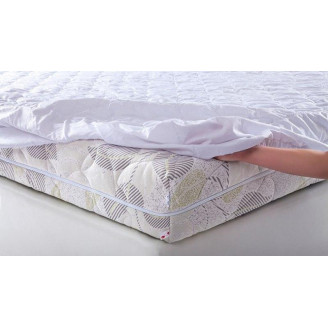 Наматрацник натяжний з бортами Matroluxe Бязь біла