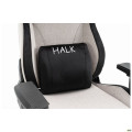 Крісло геймерське VR Racer Textile Halk сірий/чорний AMF
