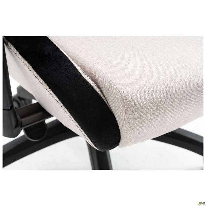 Крісло геймерське VR Racer Textile Halk сірий/чорний AMF