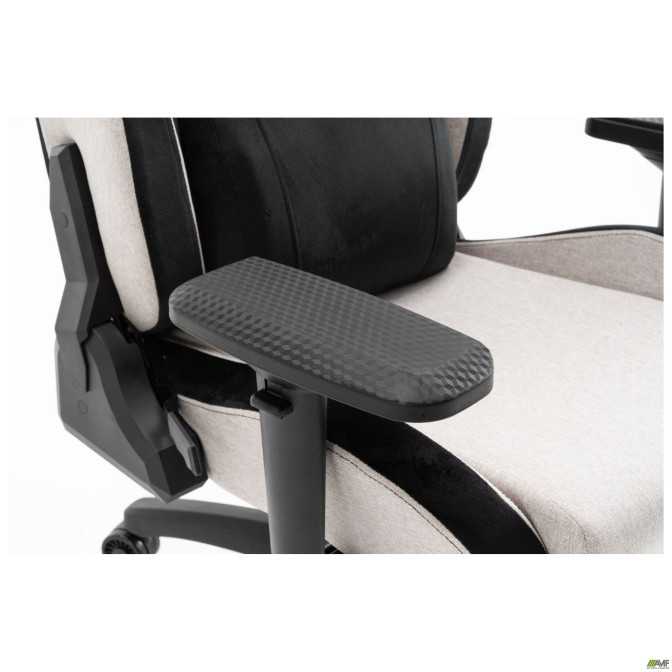 Крісло геймерське VR Racer Textile Halk сірий/чорний AMF