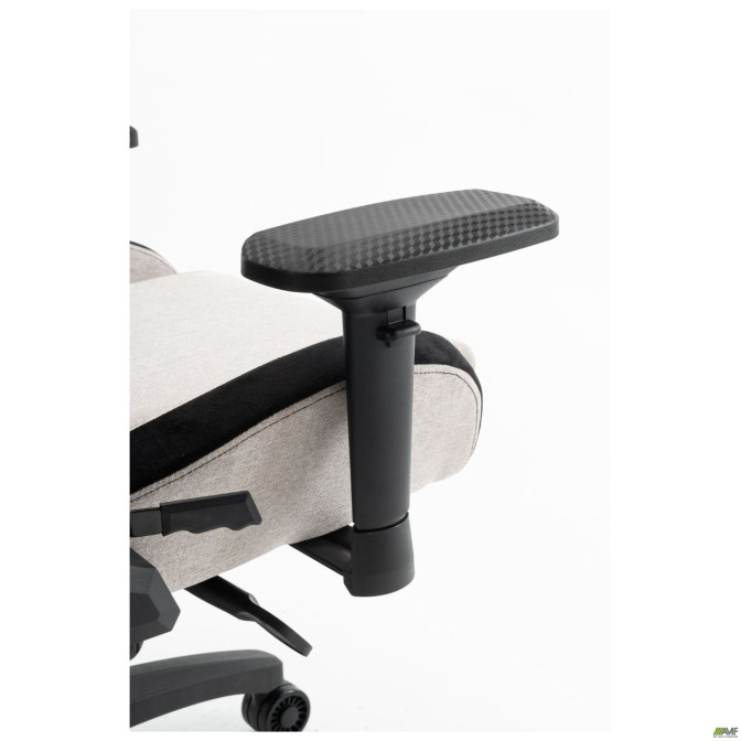 Крісло геймерське VR Racer Textile Halk сірий/чорний AMF