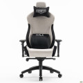 Крісло геймерське VR Racer Textile Halk сірий/чорний AMF
