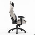 Крісло геймерське VR Racer Textile Halk сірий/чорний AMF
